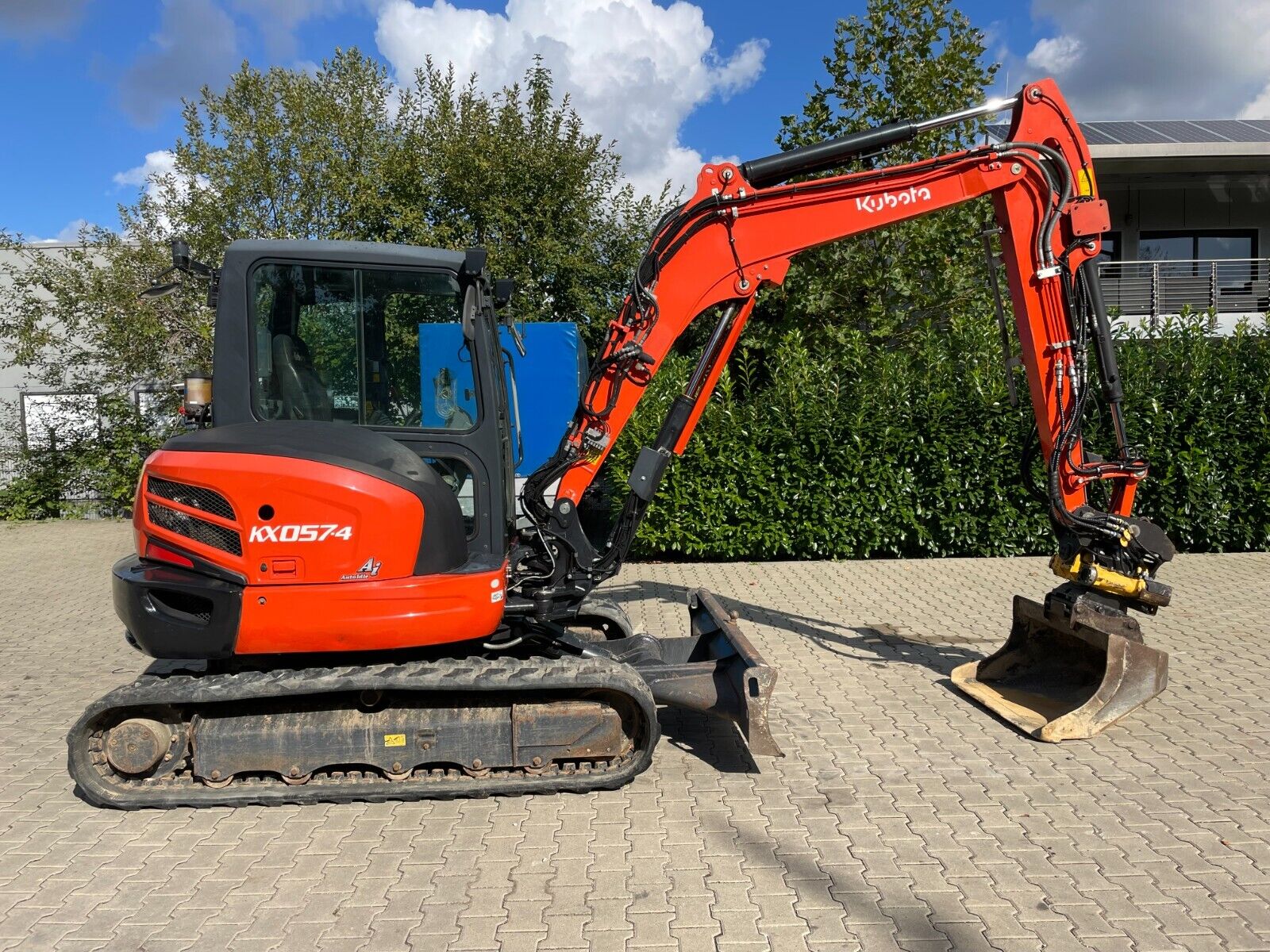 Kubota KX 057-4a mit Tiltrotator und Oilquick
